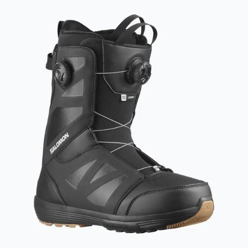 Pánske topánky na snowboard Salomon Launch Boa SJ Boa black/black/white
