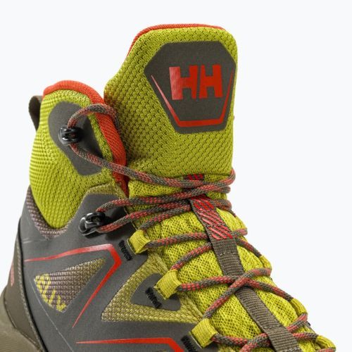 Helly Hansen Cascade Mid HT pánske trekové topánky neon moss/utility green