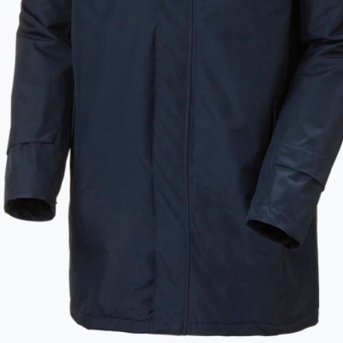 Pánska bunda Helly Hansen Dubliner Insulated Long do dažďa navy