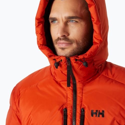 Pánska páperová bunda Helly Hansen Park Puff Parka patrol orange