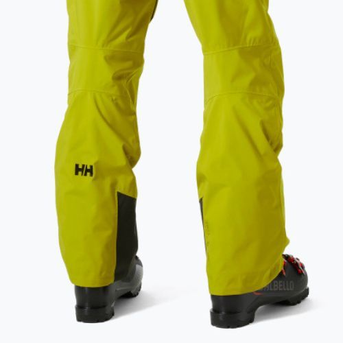 Helly Hansen Legendary Insulated bright moss pánske lyžiarske nohavice