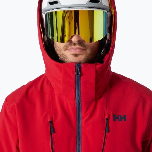 Pánska lyžiarska bunda Helly Hansen Alpha 4.0 červená