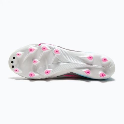 Pánske kopačky Diadora Brasil Elite Veloce GR ITA LPX white/pink fluo/blue fluo