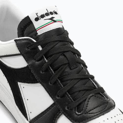 Topánky Diadora Magic Basket Low Icona Leather black/white