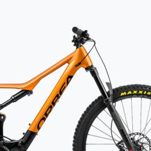 Orbea Rise H30 540Wh oranžový/čierny elektrický bicykel