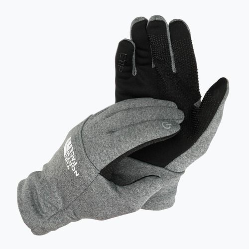 Detské trekingové rukavice The North Face Recycled Etip medium grey heather