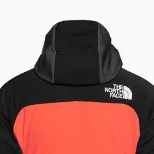 Dámska páperová bunda The North Face Dawn Turn Hybrid Ventrix Hoodie radiant orange/black/asphalt grey