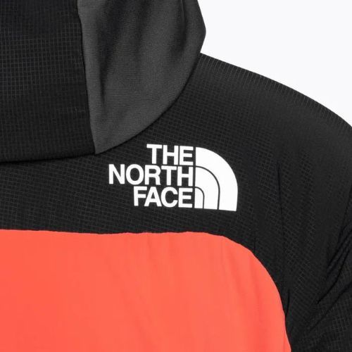 Dámska páperová bunda The North Face Dawn Turn Hybrid Ventrix Hoodie radiant orange/black/asphalt grey