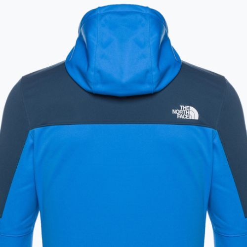 Pánska softshellová bunda The North Face Diablo Softshell s odnímateľnou kapucňou optic blue/shady blue