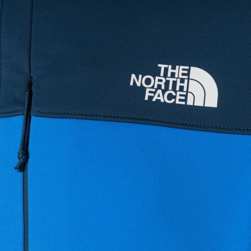 Pánska softshellová bunda The North Face Diablo Softshell s odnímateľnou kapucňou optic blue/shady blue
