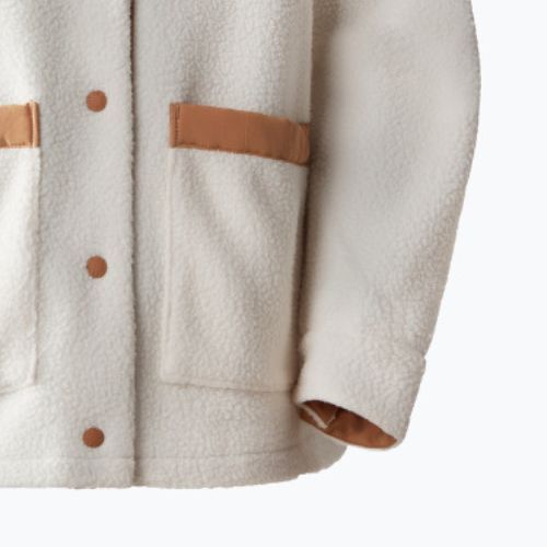 Dámska mikina The North Face Cragmont Fleece Shacket gardenia white/almond butter