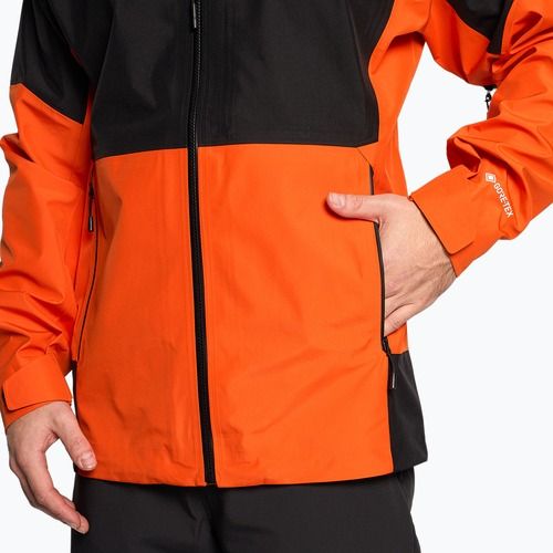Pánska softshellová bunda The North Face Jazzi Gtx red orange/black