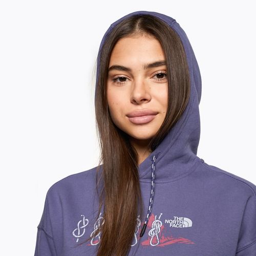 Dámska mikina The North Face Outdoor Graphic Hoodie cave blue