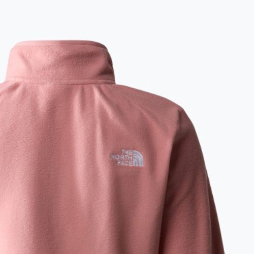 Dámska fleecová mikina The North Face 100 Glacier 1/4 Zip shady rose