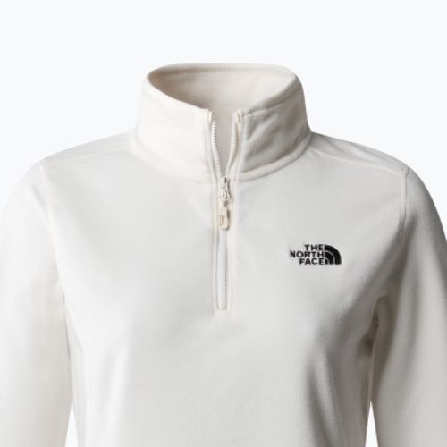 Dámska fleecová mikina The North Face 100 Glacier 1/4 Zip gardenia white