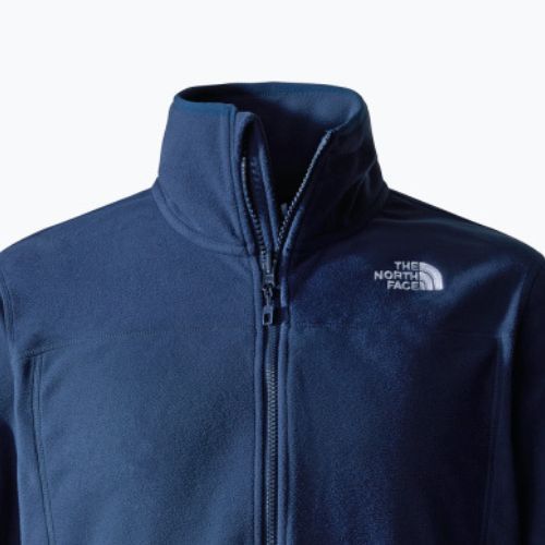 Pánska fleecová mikina The North Face 100 Glacier Full Zip summit navy