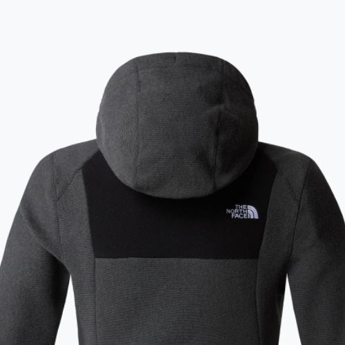 Dámska mikina The North Face Homesafe Full Zip Fleece Hoodie black/asphalt grey stripe/black