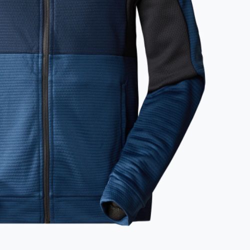 Pánska trekingová mikina The North Face Ma Full Zip Fleece shady blue/summit navy/asphalt grey