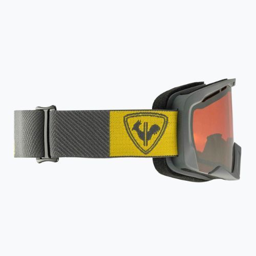 Lyžiarske okuliare Rossignol Spiral Mirror grey/orange silver mirror