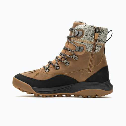 Dámske turistické topánky Merrell Siren 4 Thermo Mid Zip WP tobacco