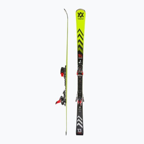 Zjazdové lyže Völkl Racetiger SL Master + XComp 16 GW yellow/black