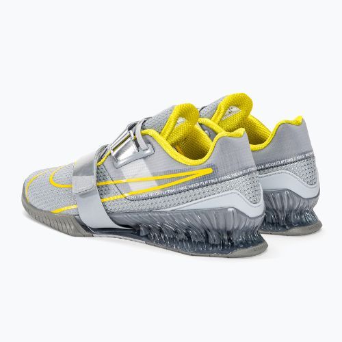 Nike Romaleos 4 vzpieračské topánky wolf grey/lightening/blk met silver