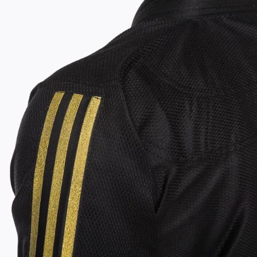 GI pre brazílske jiu-jitsu detské adidas Rookie black/gold