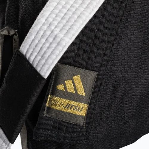 GI pre brazílske jiu-jitsu detské adidas Rookie black/gold
