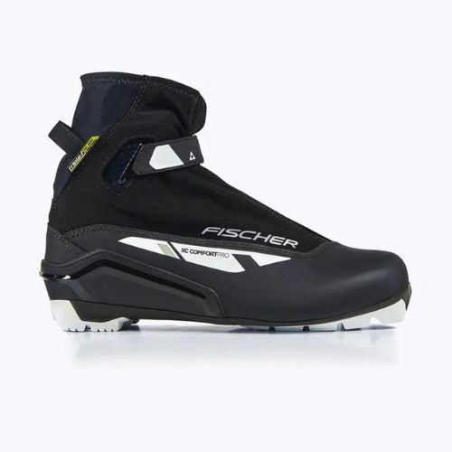 Fischer XC Comfort Pro black/white/yellow - topánky na bežecké lyžovanie