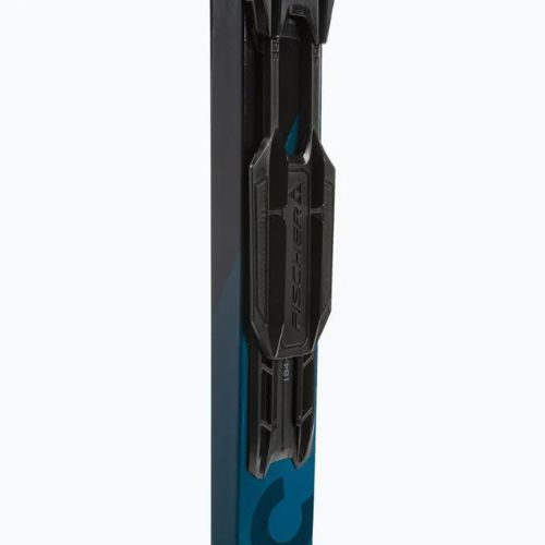 Bežecké lyže Fischer Fibre Crown EF Mounted black/blue