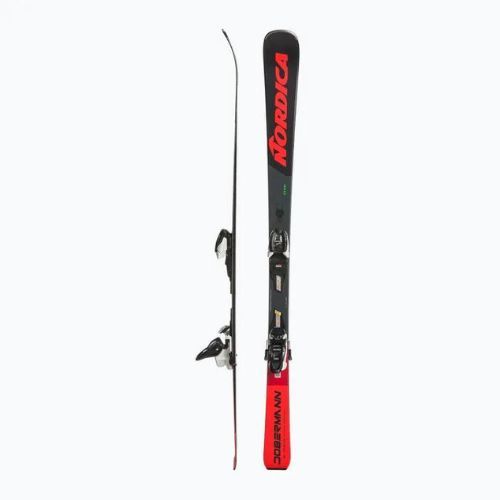 Detské zjazdové lyže Nordica Doberman Combi Pro S + J7.0 FDT black/red