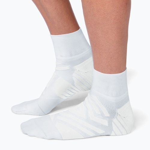Pánske bežecké ponožky On Running Performance Mid white/ivory