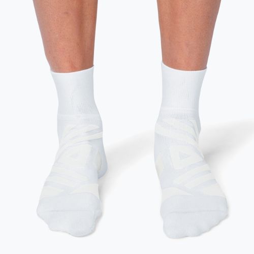 Pánske bežecké ponožky On Running Performance Mid white/ivory