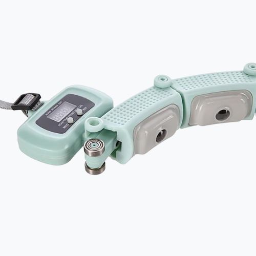 Hula hop so závažím a počítadlom HMS HHM14 zelená