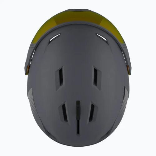 Salomon Pioneer LT Visor S2 lyžiarska prilba ebony/red