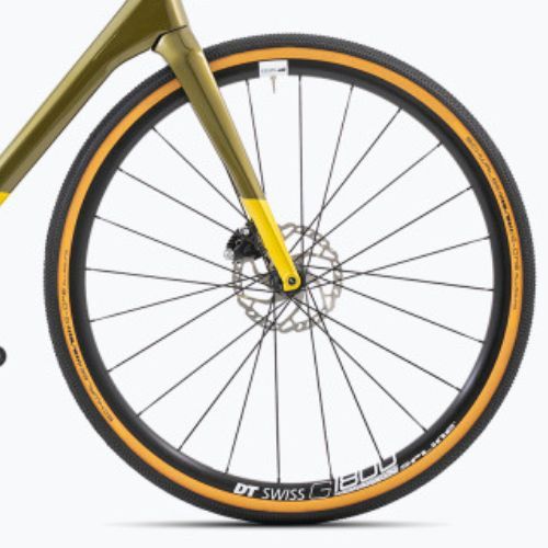 Štrkovací bicykel Superior X-ROAD Team Comp GR lesklý olivový/chrómový