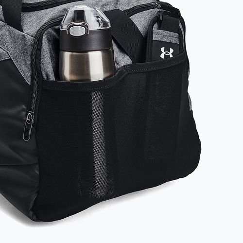 Under Armour Undeniable 5.0 Duffle M 58 l pitch gray medium heather/black/black cestovná taška