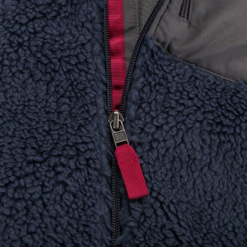 Pánska fleecová mikina Patagonia Classic Retro-X new navy w/wax red