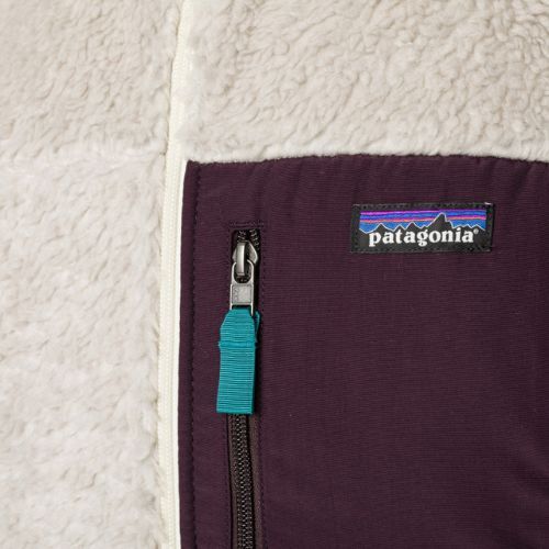 Pánska fleecová mikina Patagonia Classic Retro-X natural w/obsidian plum