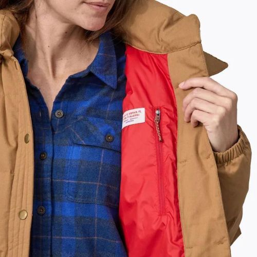 Dámska páperová bunda Patagonia Cotton Down Parka nest brown