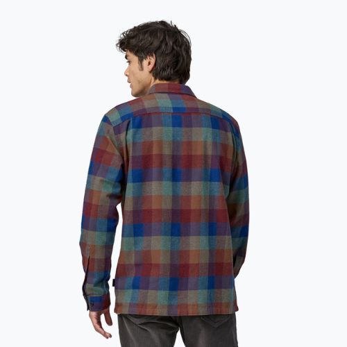 Pánske košeľa Patagonia Organic Cotton MW Fjord Flannel guides/superior blue