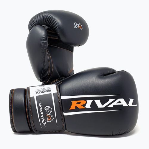 boxerské rukavice Rival Workout Sparring 2.0 čierne