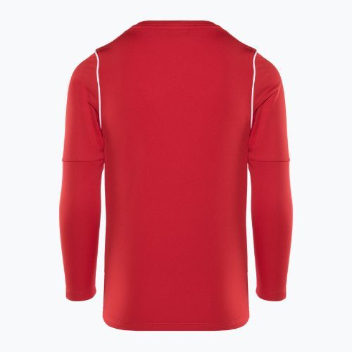 Detská futbalová mikina Nike Dri-FIT Park 20 Crew univerzitná červená/biela/biela