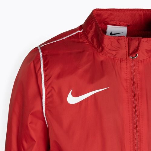 Detská futbalová bunda Nike Park 20 Rain Jacket university red/white/white