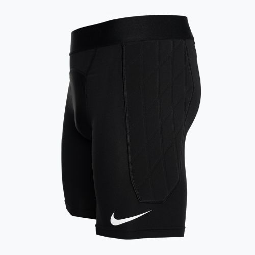 Pánske polstrované brankárske šortky Nike Dri-FIT black/black/white