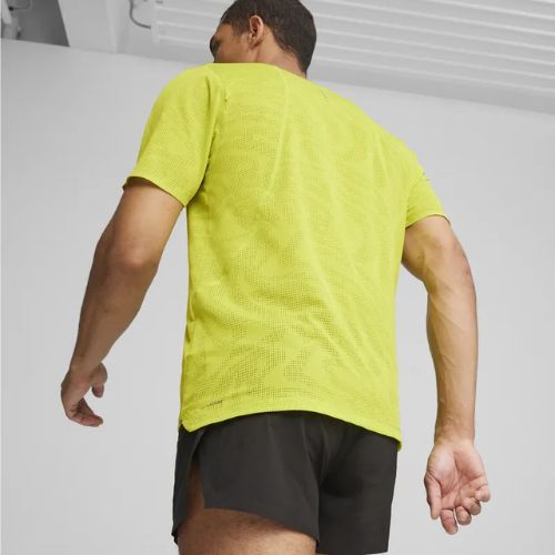 Pánske bežecké tričko PUMA Run Ultraspun green
