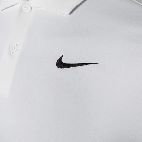 Pánske tenisové tričko Nike Court Dri-Fit Polo Solid white/black