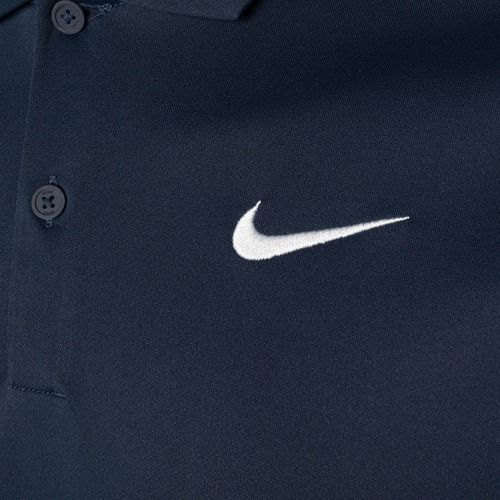 Pánske tenisové tričko Nike Court Dri-Fit Polo Solid obsidian/white