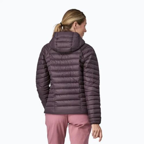 Dámska bunda Patagonia Down Sweater Hoody obsidian plum