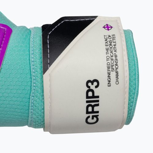Brankárske rukavice Nike Grip 3 black/hyper turquoise/white